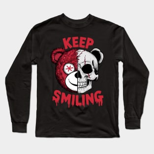 Keep Smiling - Bear Long Sleeve T-Shirt
